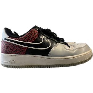 Nike Air Force 1 Men’s size 9.5 sneakers red and black cement